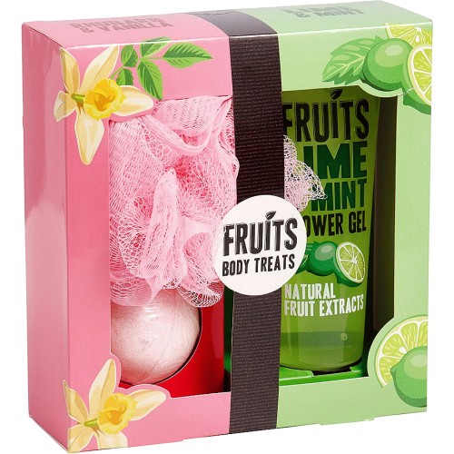 Fruits Lime & Mint Shower Gel-(fruits Bath & Shower Set)