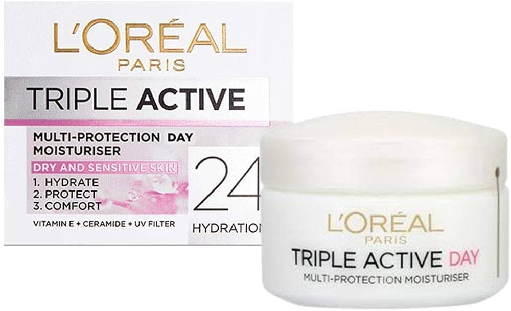Triple Active Multi-protection Moisturiser Day (24hours Hydration)