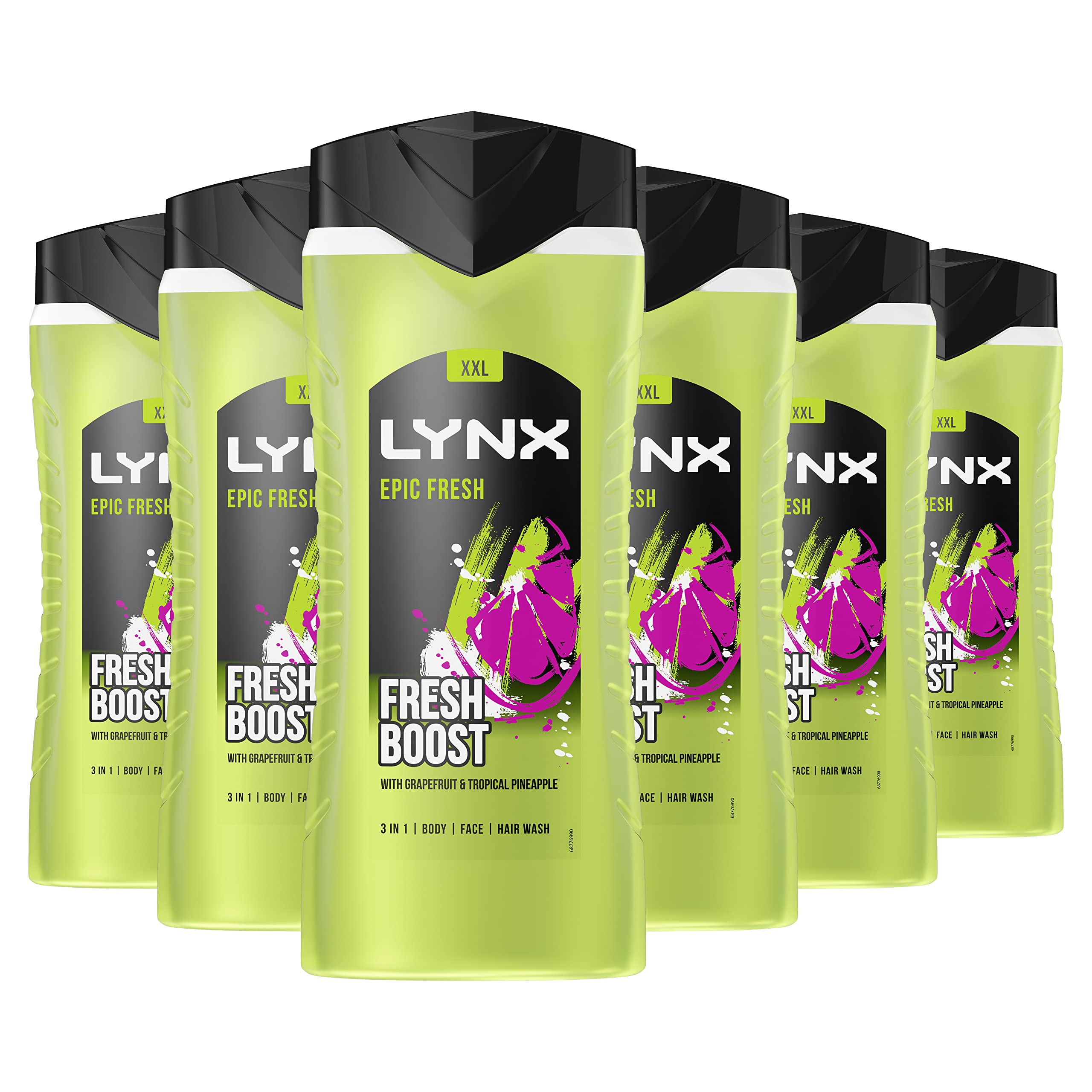 Lnyx Fresg Boost Body Face Hair Wash