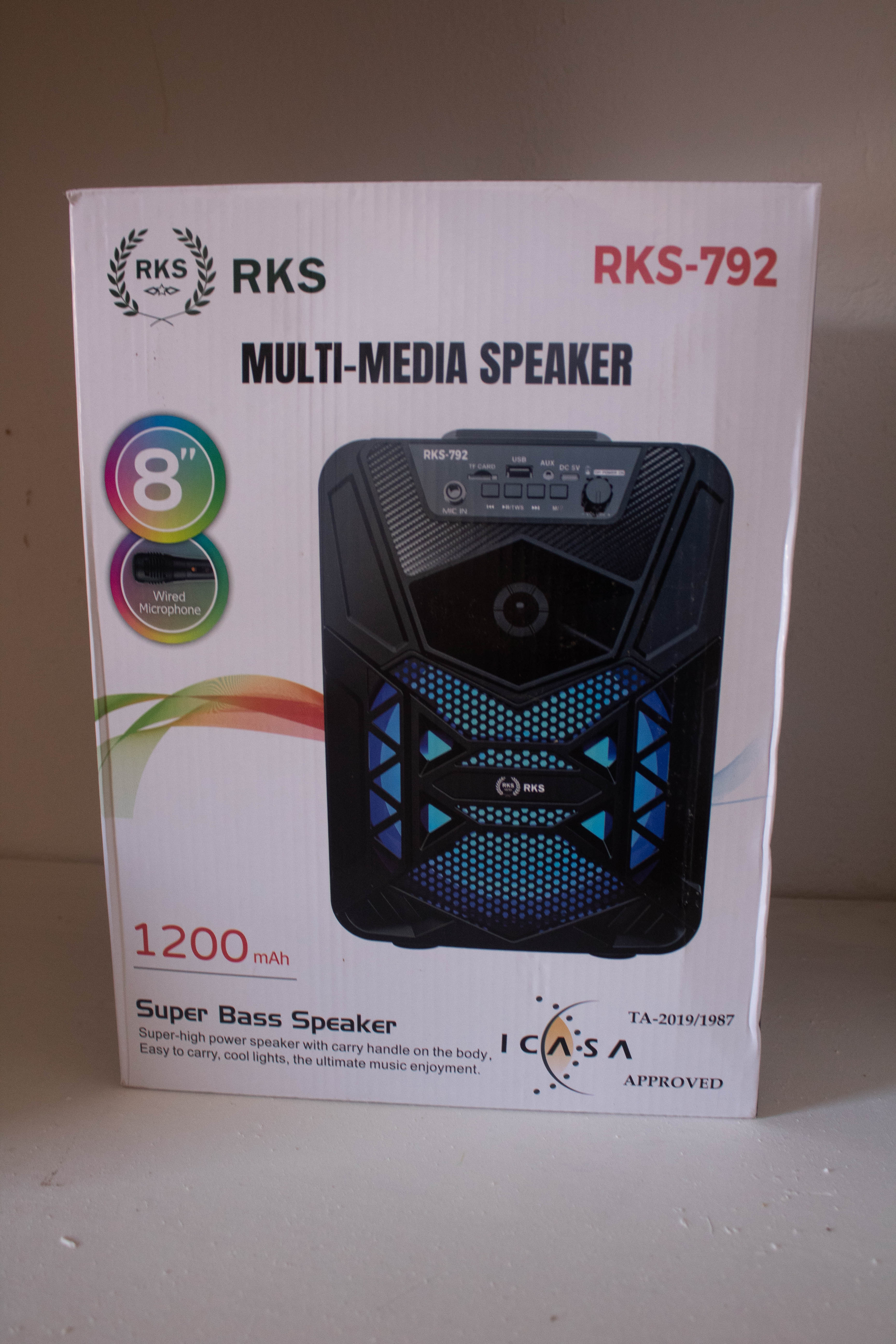 Rks-792 Multi-media Speaker