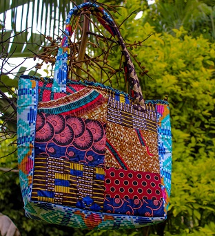 Ladies Chitenje Shopping Bag