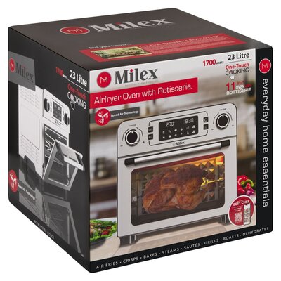 Milex-Airflyer Oven with Rotisserie
